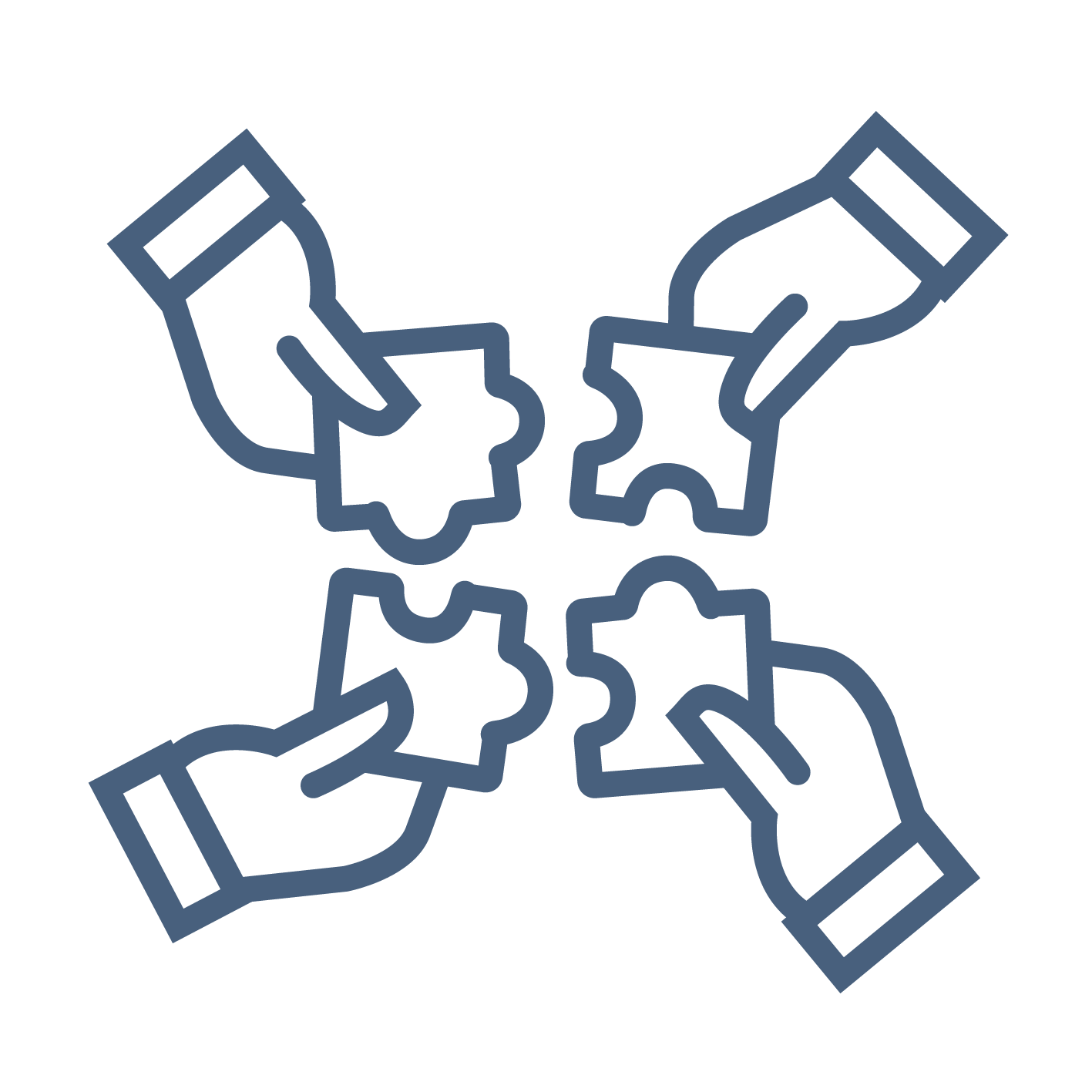 Icon Kollaboratives Arbeiten